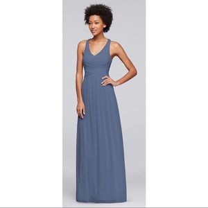David’s Bridal crossback Bridesmaid Dress